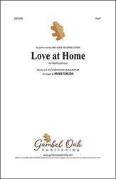 Love at Home SSAT choral sheet music cover